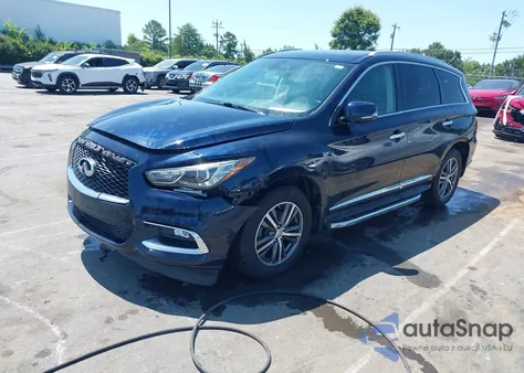 2017 Infiniti Qx60 из США, поврежденный, VIN 5N1DL0MN9HC556960
